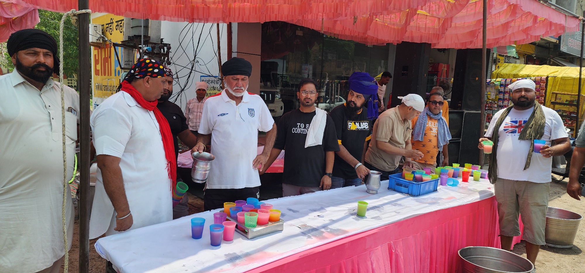 Happy Sadhowal and Lakhwinder Singh Lucky installed a cold sweet water chhabeel at Garhshankar